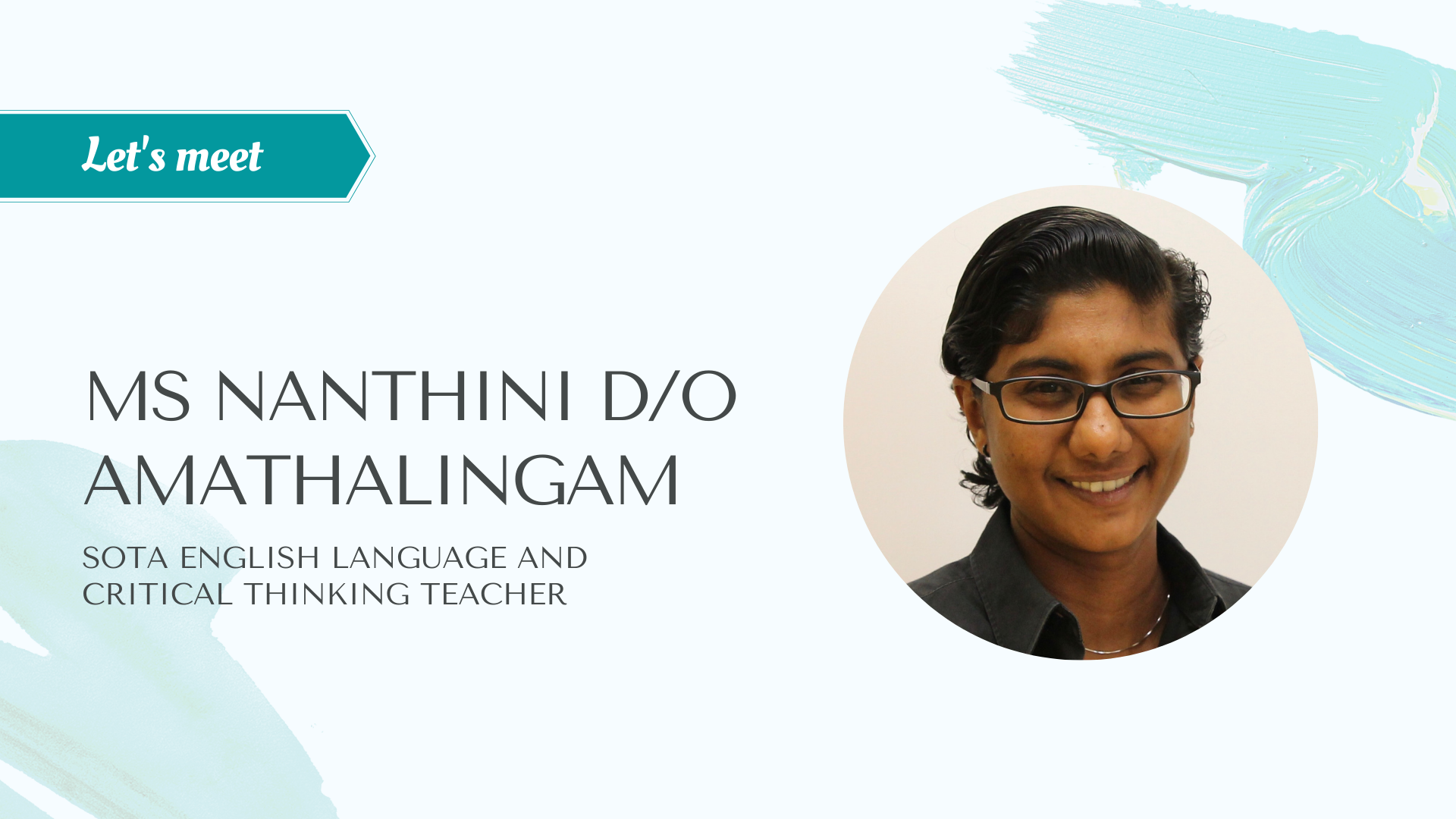 Let's Meet - Ms Nanthini