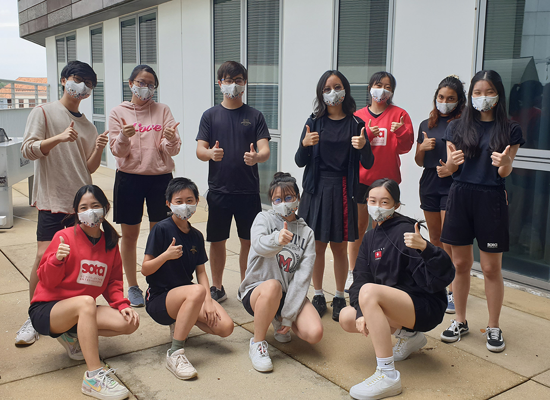 Thank you SOTA Parents for the masks