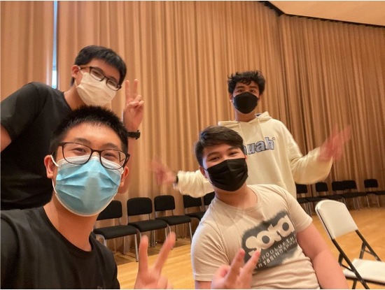 Shadrach (2nd from right) at Lunctime Concert (2022)